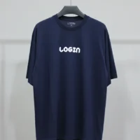 Blue Essential Oversize Tee